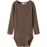 Name It Walnut Wossa Wool/Silk Rib Body