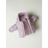 Name It Mauve Shadows Unicorn Maxi Jakke AOP