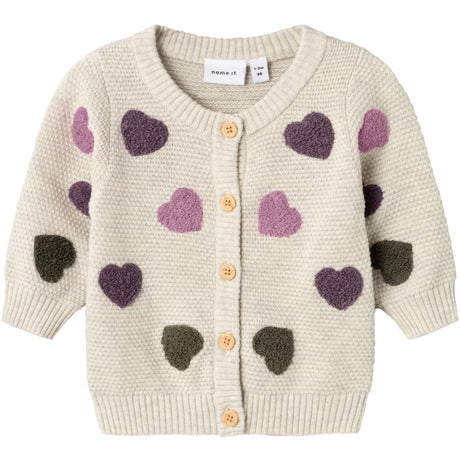 Name It Peyote Melange Neheart Strik Cardigan