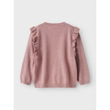 Name It Deauville Mauve Tone In Tone Lurex Abinne Knit Cardigan Noos 3