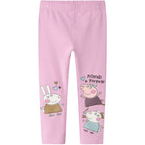 Name It Pastel Lavender Amma Peppa Pig Leggings