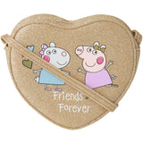 Name It Gold Colour Amada Peppa Pig Glitter Bag