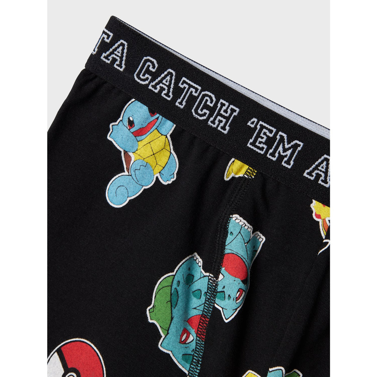 Name It Black Asgar Pokemon Boxer Shorts 2-Pack Noos 2