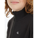 Calvin Klein Ck Black Monogram Mini Badge Half-Zip Collegegenser 4