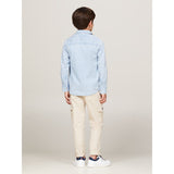 Tommy Hilfiger Denim Mid Wash Denim Shirt 3