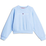 Tommy Hilfiger Vessel Blue Essential Embroidered Fleece Collegegenser