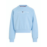 Tommy Hilfiger Vessel Blue Essential Embroidered Fleece Collegegenser 5