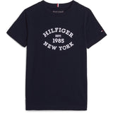 Tommy Hilfiger Desert Sky Monotype Flock Regular Tee Ss 4