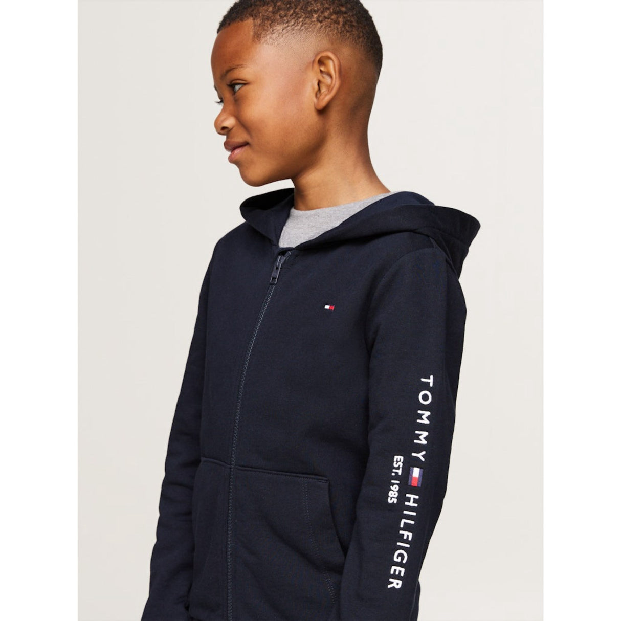 Tommy Hilfiger Desert Sky U Essential Zipthrough Hoodie 4