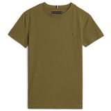 Tommy Hilfiger Utility Olive Essential Cotton Tee S/S 4