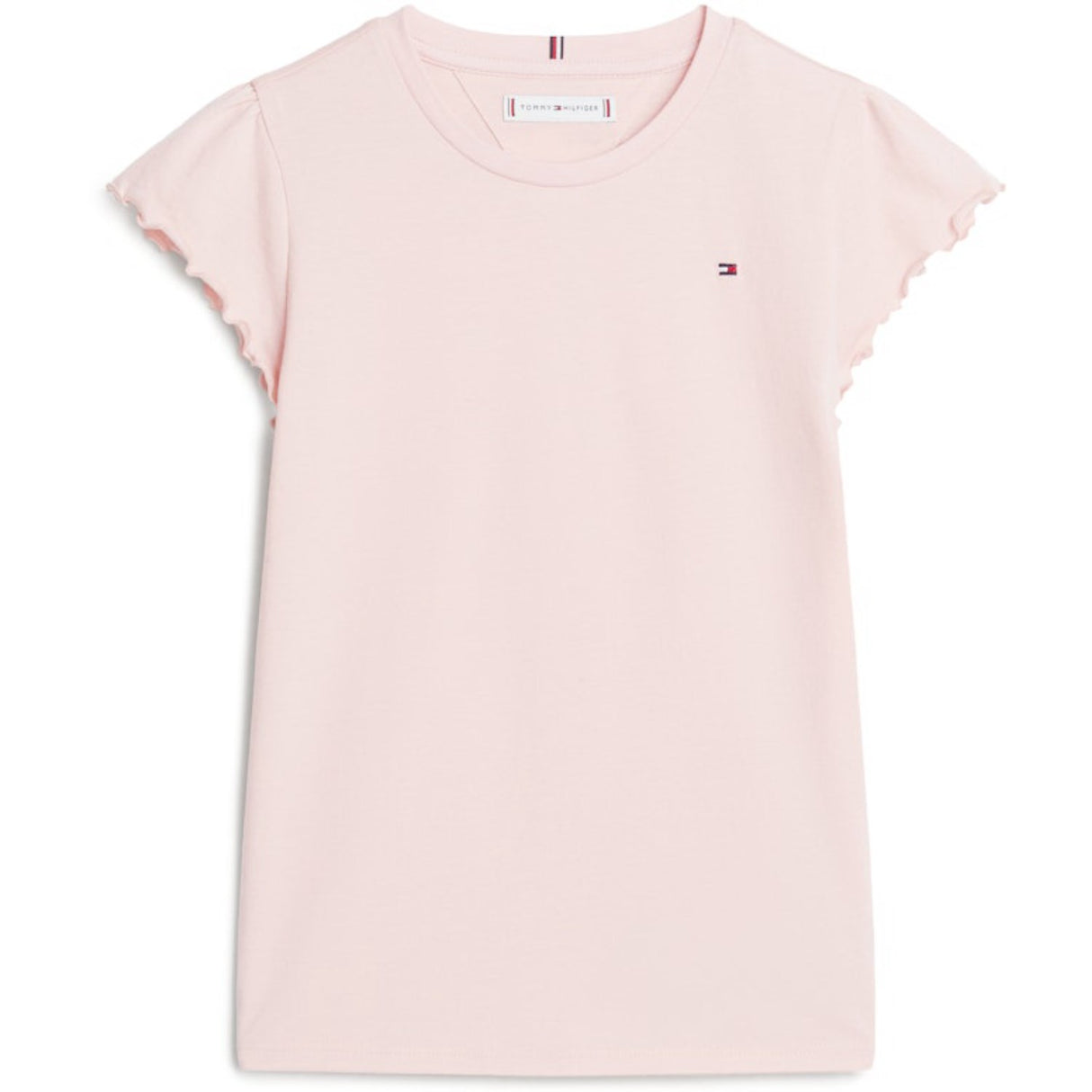 Tommy Hilfiger Soft Rose Essential Ruffle Sleeve T-Shirt 4