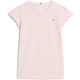 Tommy Hilfiger Soft Rose Essential Ruffle Sleeve T-Shirt 4