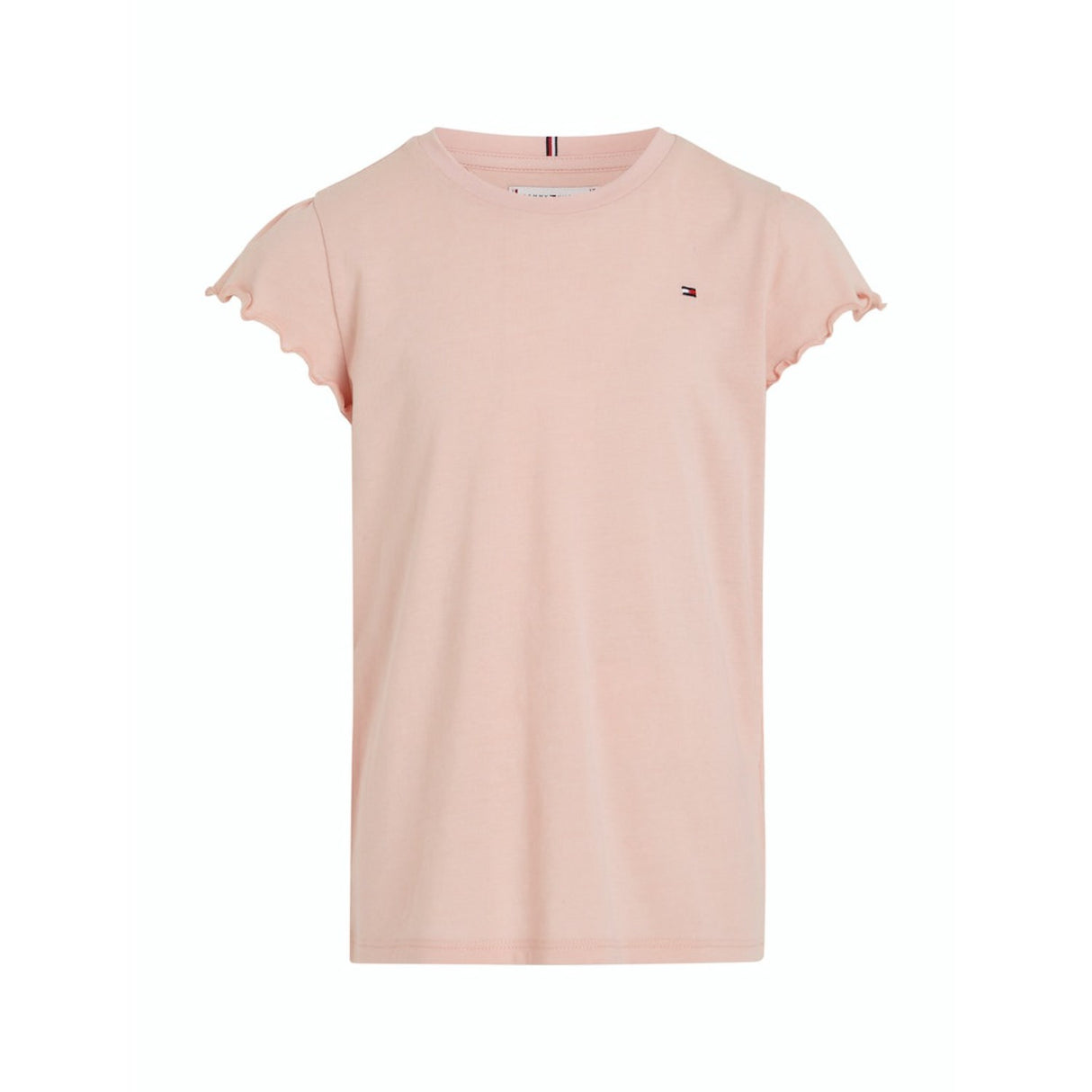 Tommy Hilfiger Soft Rose Essential Ruffle Sleeve T-Shirt 5