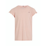 Tommy Hilfiger Soft Rose Essential Ruffle Sleeve T-Shirt 5