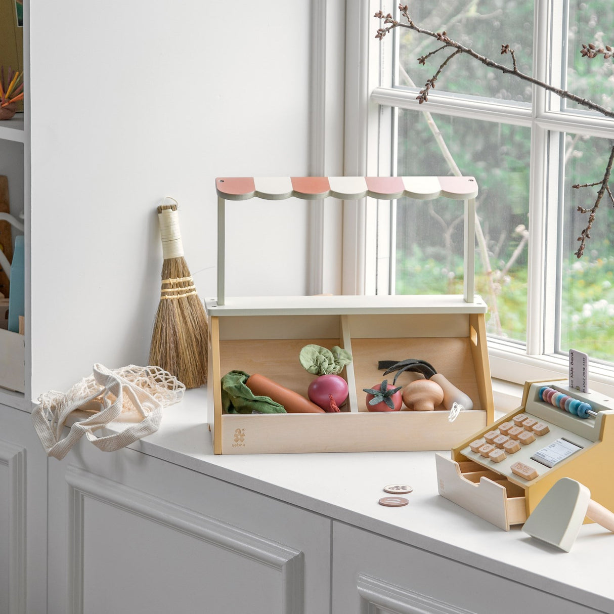 Sebra Tre Market Stall, Wooden