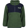 Didriksons Pine Green Gosig Kids Halfzip Fleece Jakke