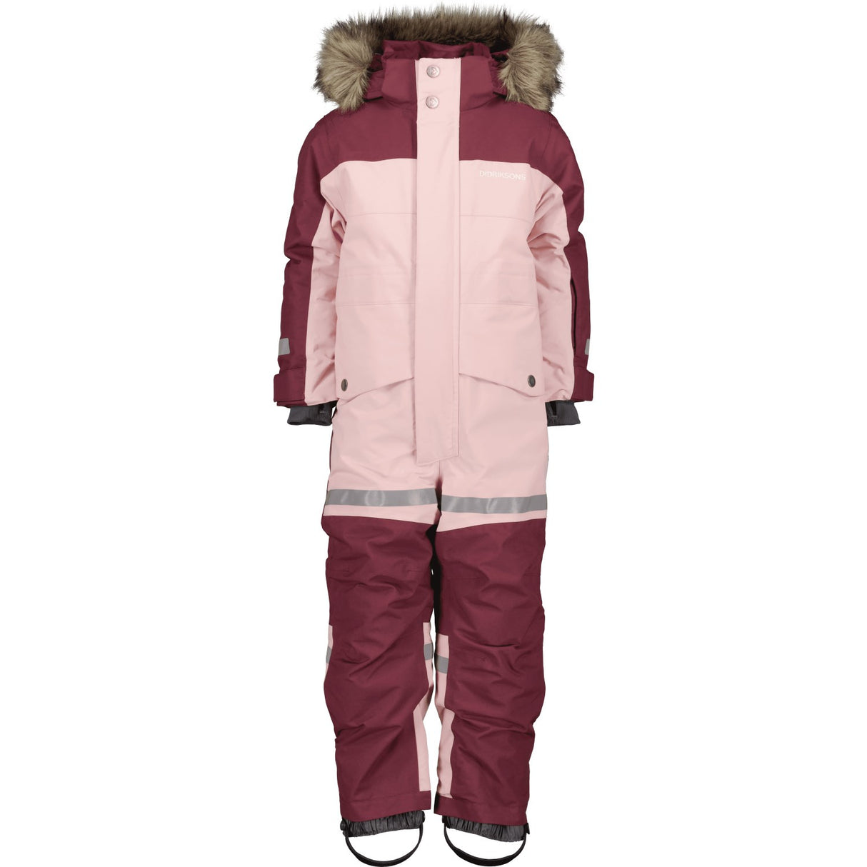 Didriksons Dusty Pink Bjärven Kids Snowsuit 8