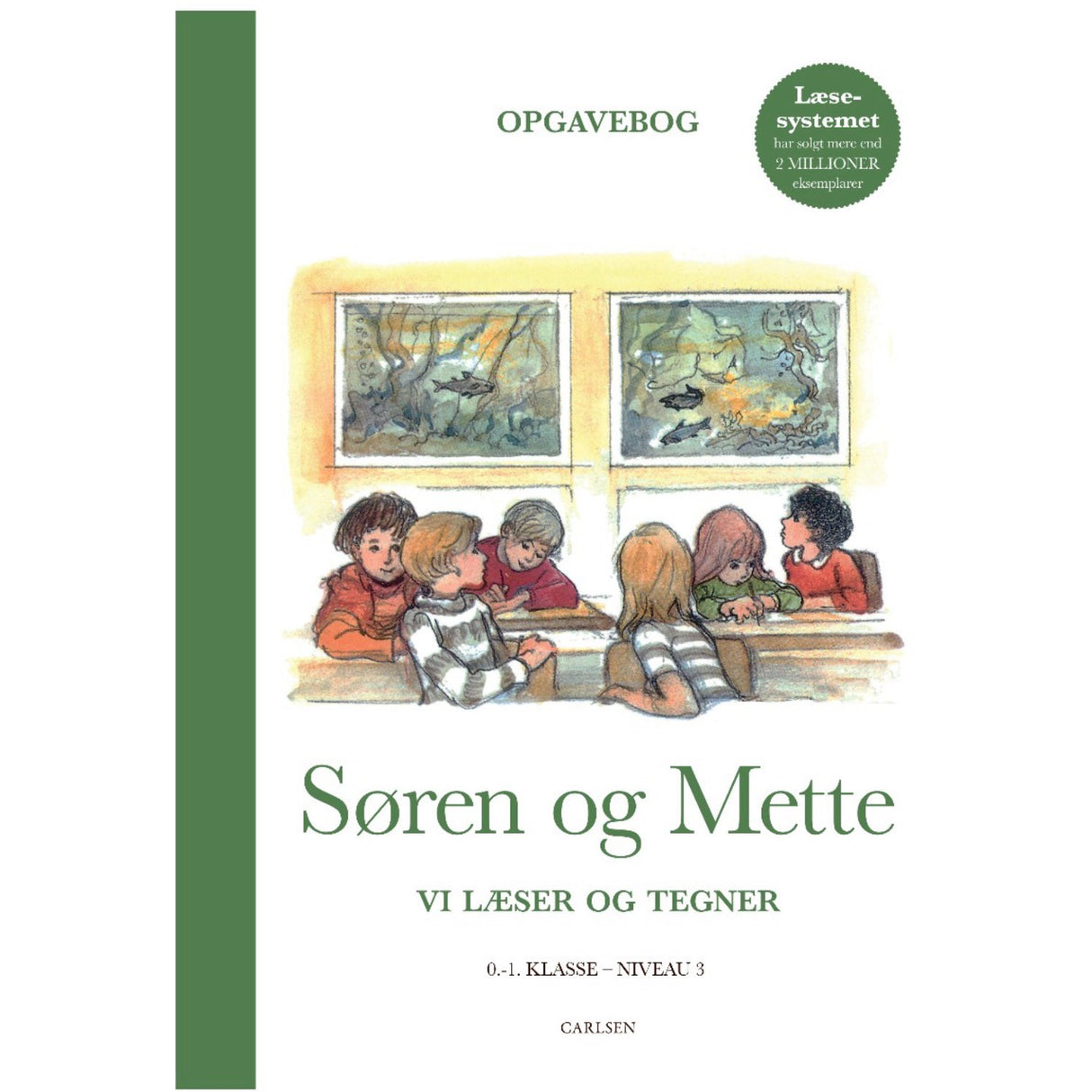 Forlaget Carlsen Søren og Mette: Vi læser og tegner (Opgavebog 3, 0.-1. klasse)