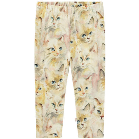 Molo Aquarelle Cats Stefanie Leggings