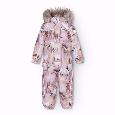 Molo Dreamy Horses Polaris Fur Flydress