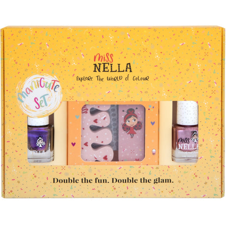 Miss Nella Metallic ManiCute Sett