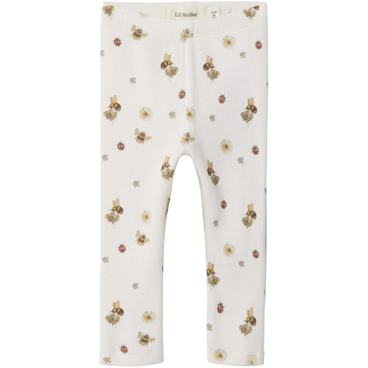 Lil'Atelier Coconut Milk Lavo Elf Slim Legging