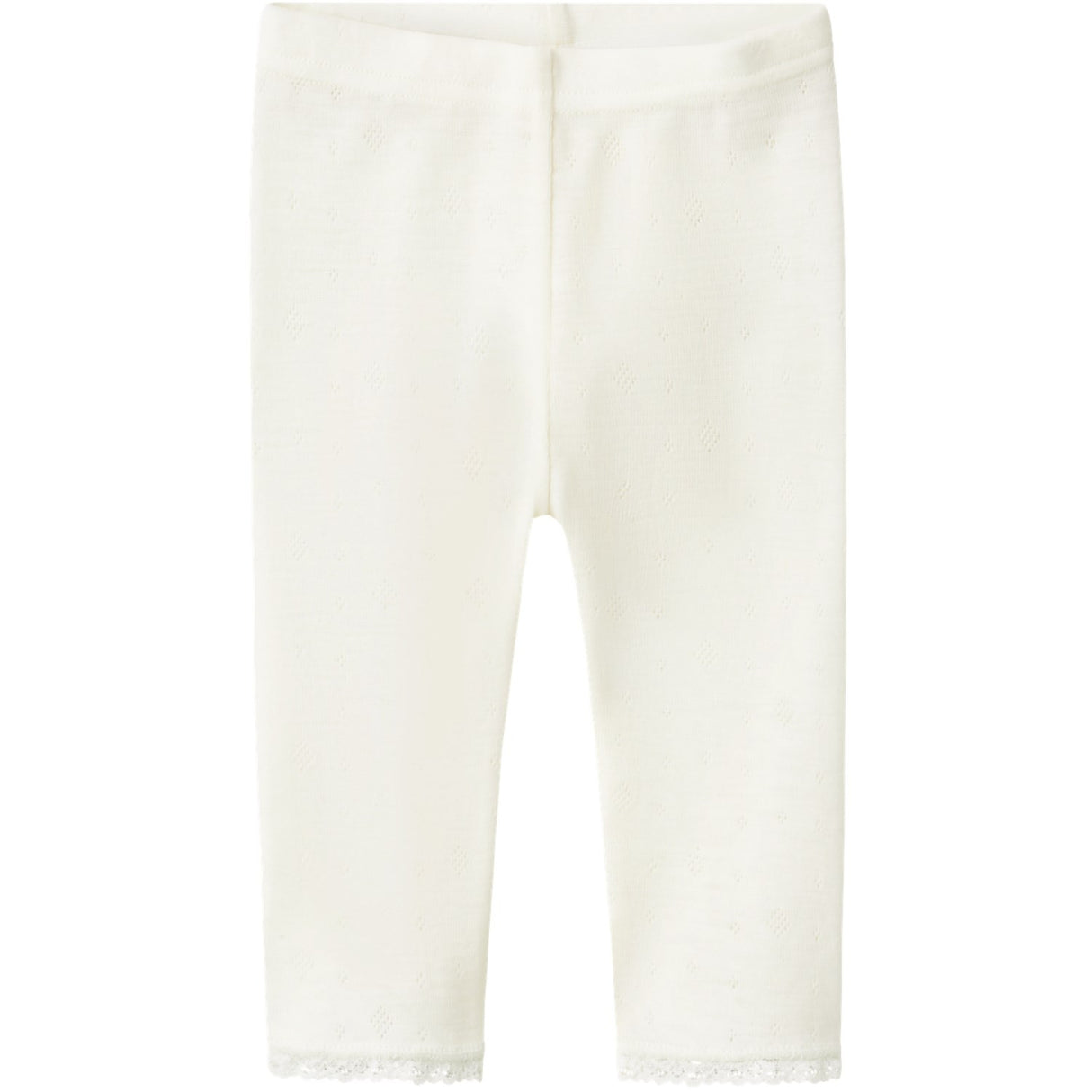 Name It Snow White Wang Ull Needle Leggings Solid Noos