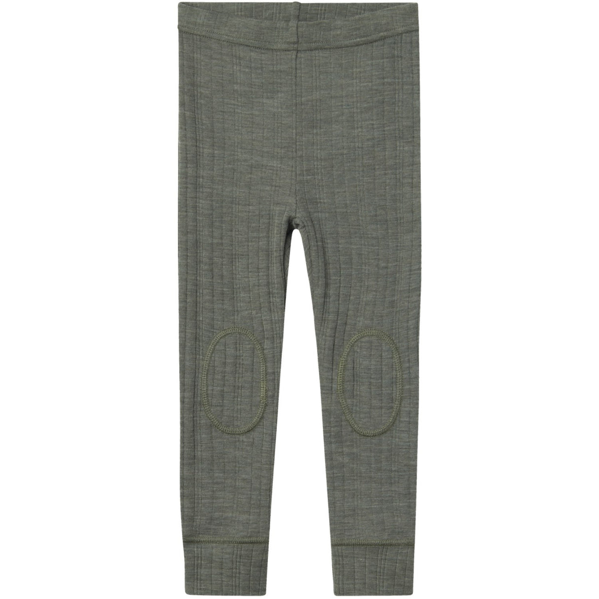 Name It Mulled Basil Wang Wool Needle Long Johns Solid Noos