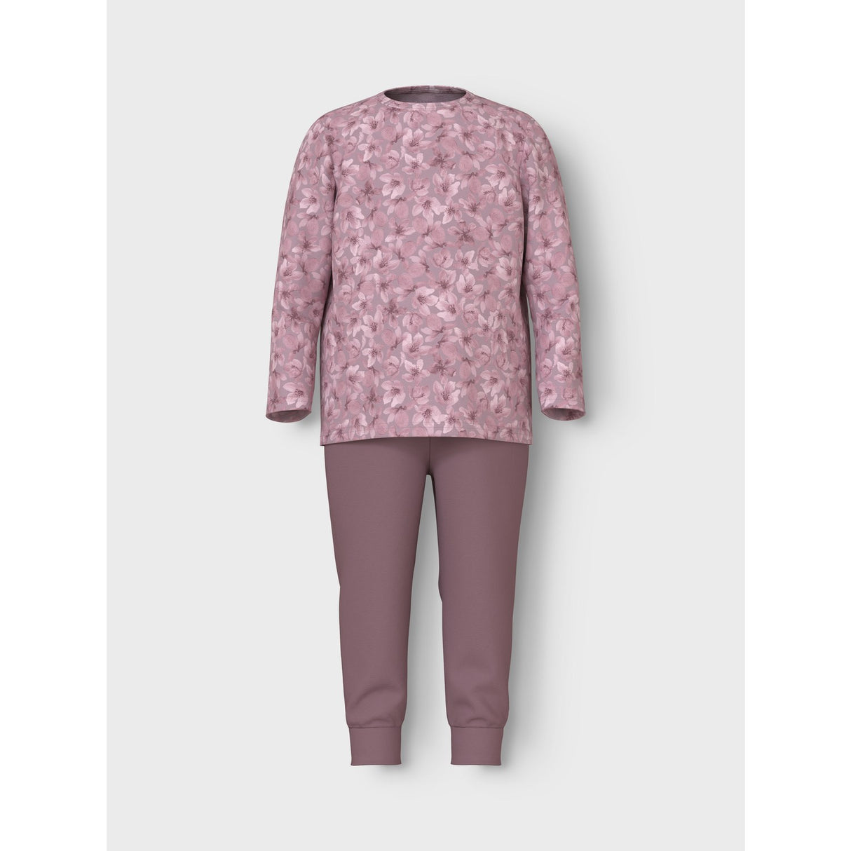 Name It Mauve Shadows Pyjamas Mauve Flower Noos 3