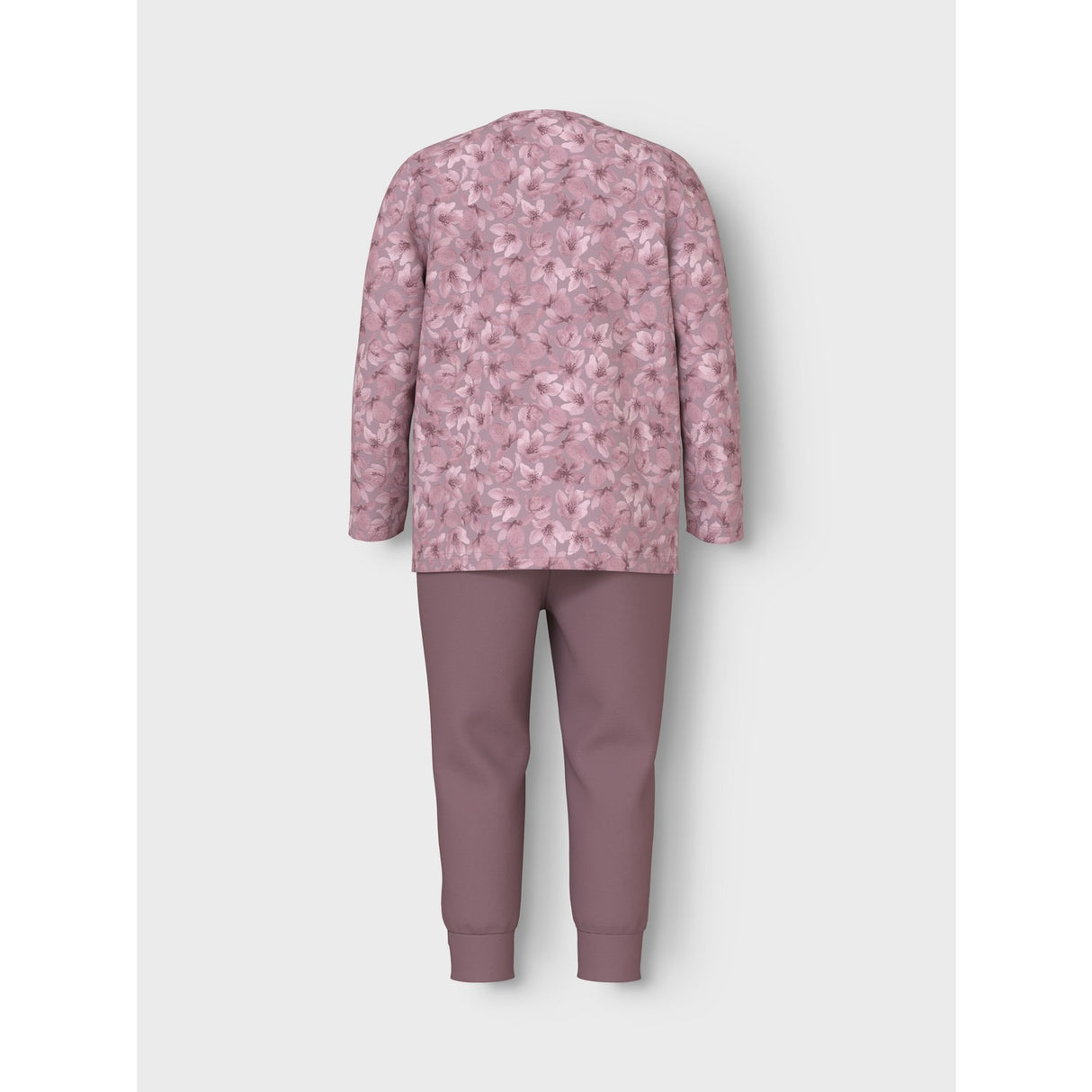 Name It Mauve Shadows Pyjamas Mauve Flower Noos 4