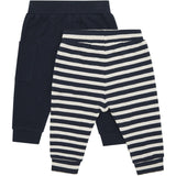 Hust & Claire Navy Baby Gore Track Pants 2-pakning