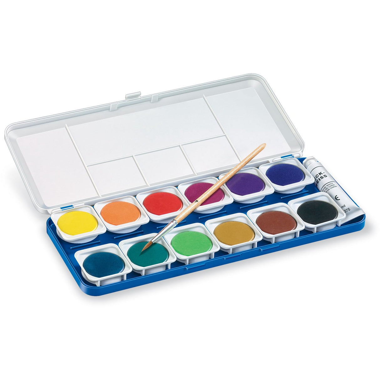 Staedtler Paint Box W/Brush 12 Colours 2