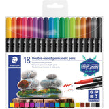 Staedtler Marker Double-Ended Permanente markører