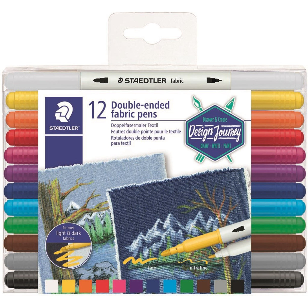 Staedtler Fabric Marker Duo 2 Tips