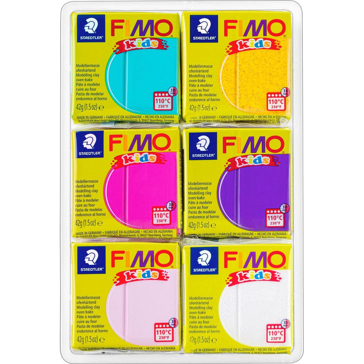 Staedtler Modellvoks Fimo Kids Girlie 4