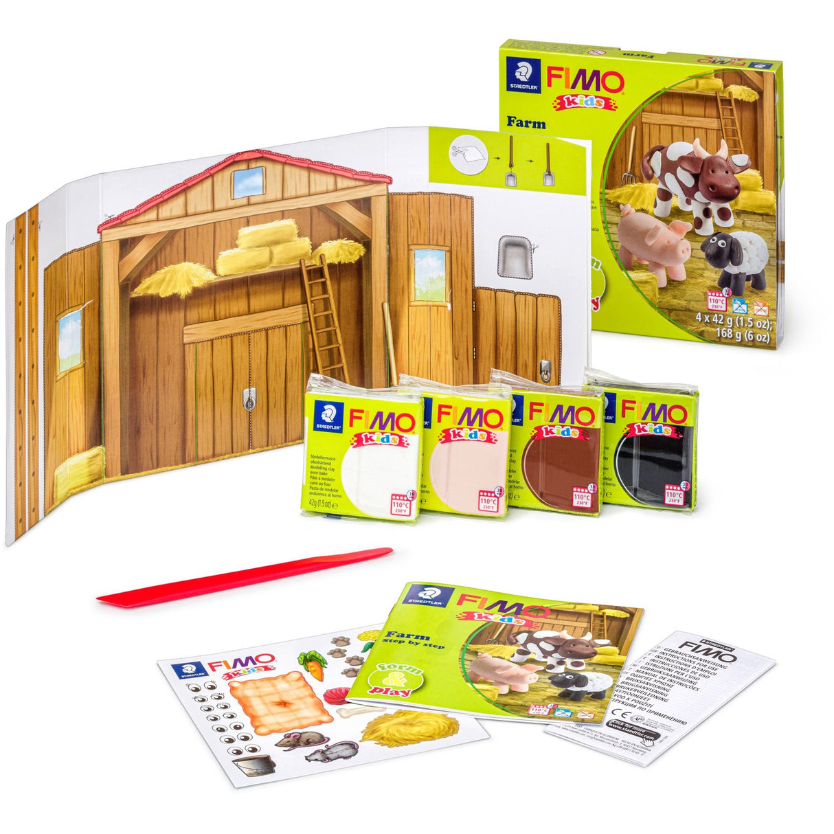 Staedtler Modellvoks Fimo Kids Farm 2