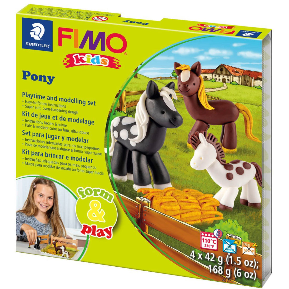 Staedtler Modellvoks Fimo Kids Pony