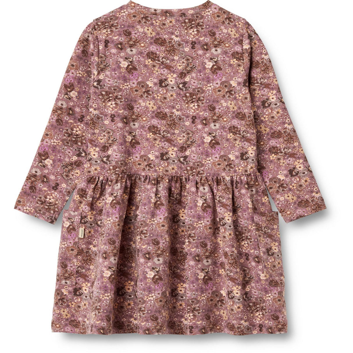 Wheat Lavender Flowers Jersey Kjole Bessie