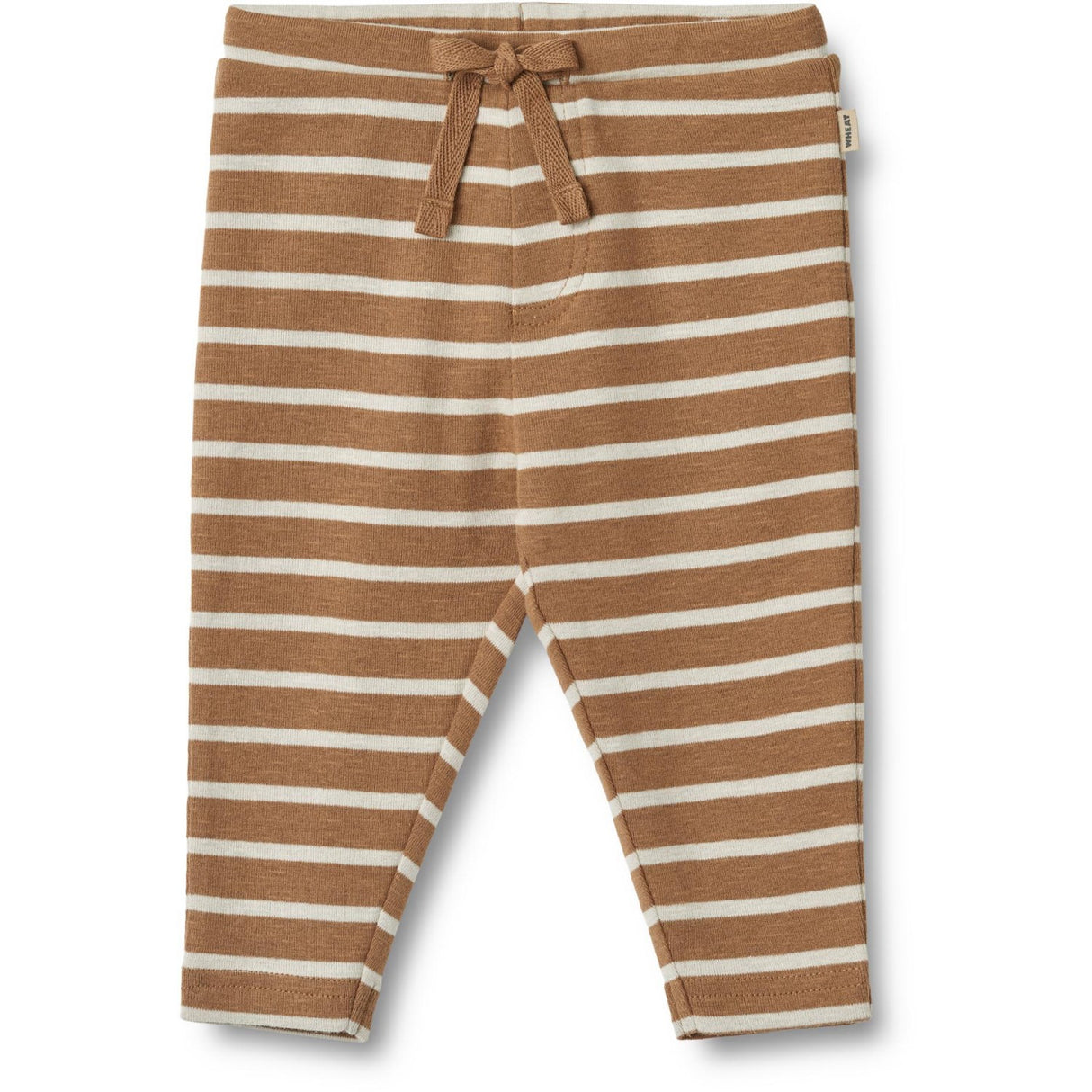 Wheat Caramel Stripe Jersey Bukser Manfred