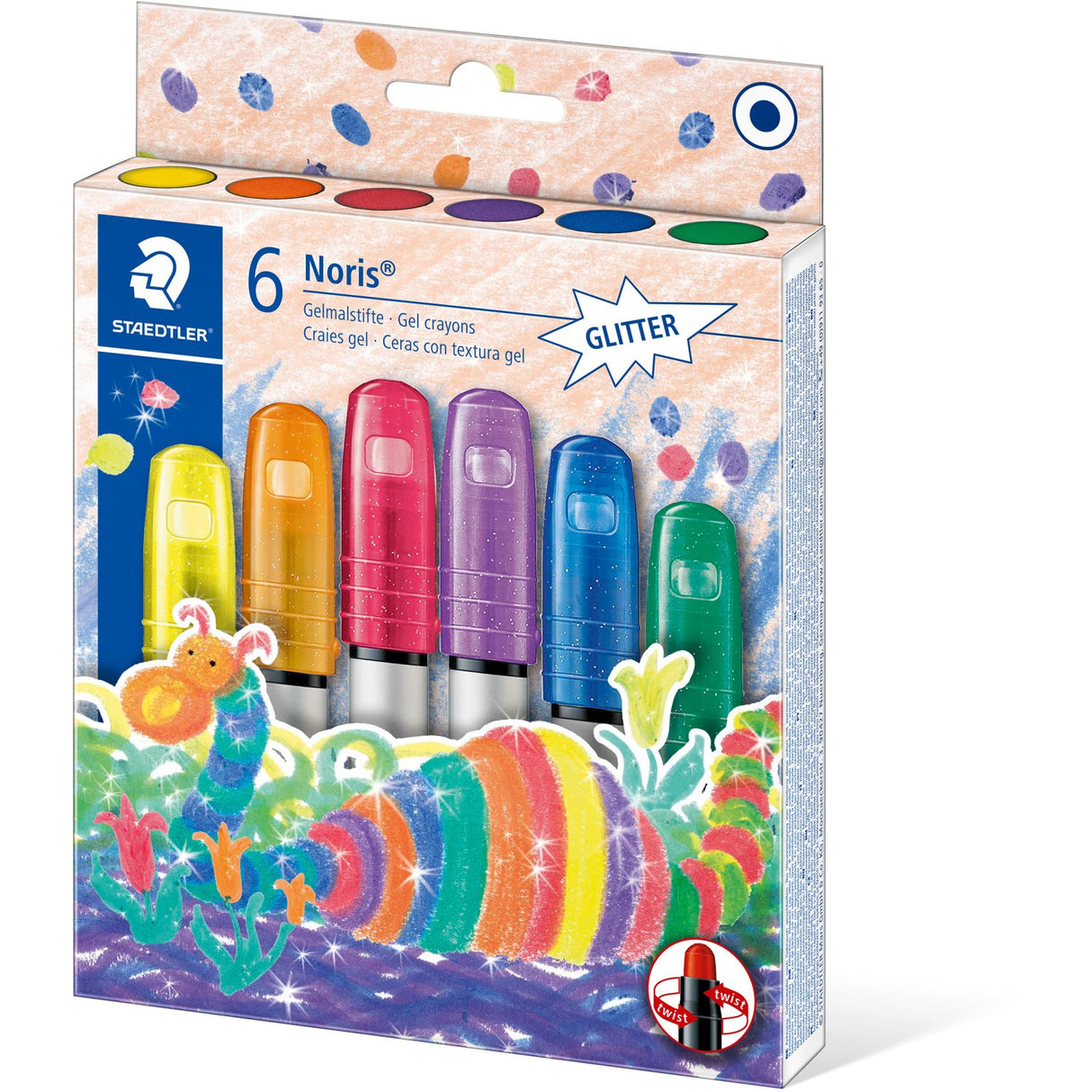 Staedtler Gel Crayon Glitter 6