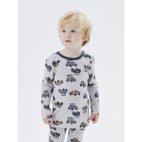 Name It Gray Dawn Wang Ull Needle Bluse Noos