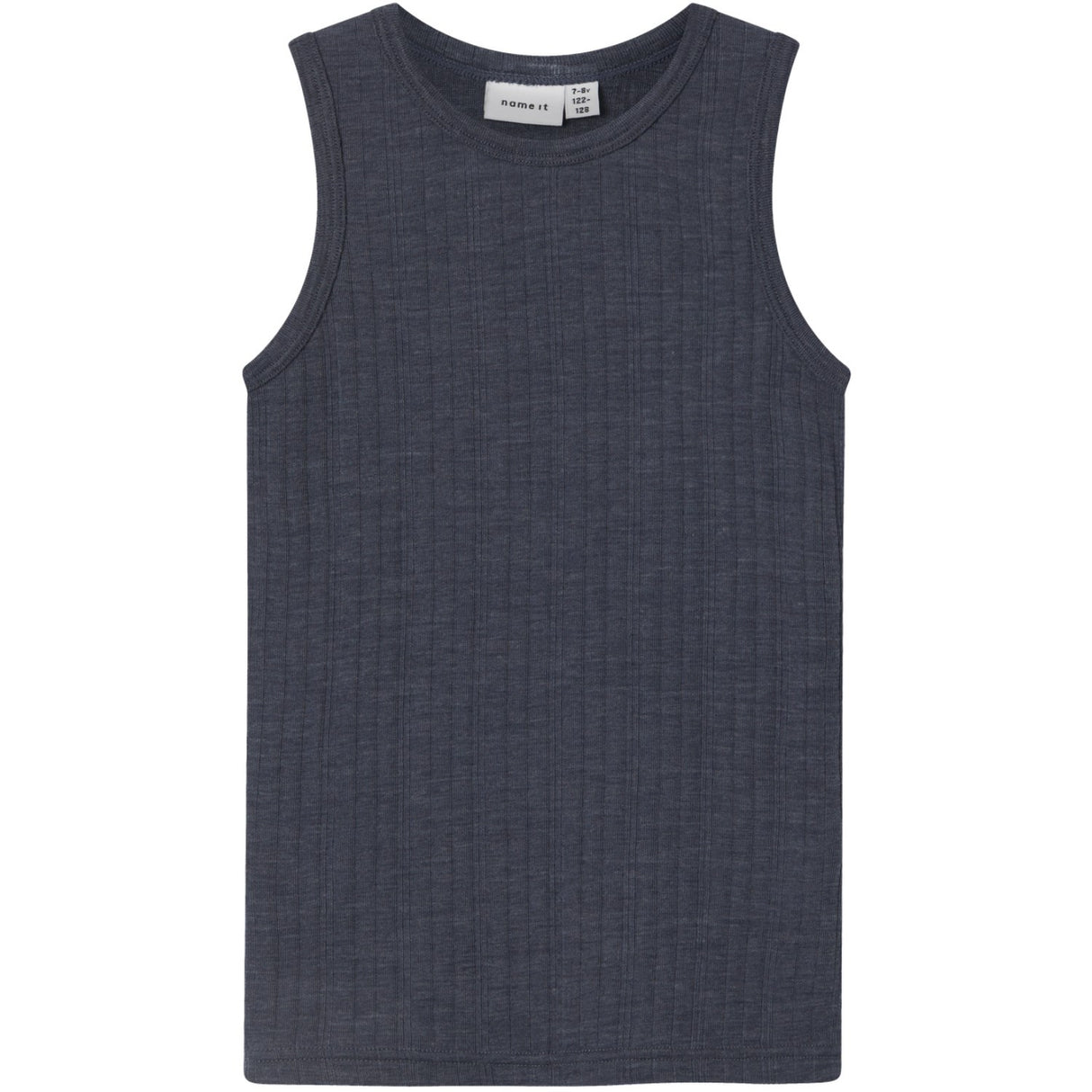 Name It Ombre Blue Wang Wool Needle Tank Topp