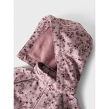 Name It Mauve Shadows Alfa08 Softshell Jacket Flower 2