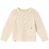 Lil'Atelier Bleached Sand Jeff Knit Blouse