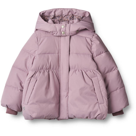 Wheat Soft Lilac Puffer Jakke Karla