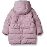 Wheat Soft Lilac Puffer Frakk Yrsa