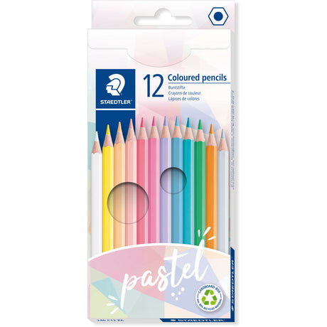Staedtler fargestifter Pastel Line Hexagonal