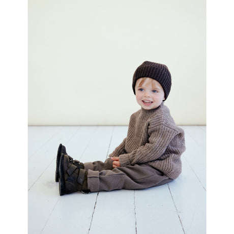 Angulus Dark olive Begynner Tex-Støvler Med Logobånd Og Borrelåslukning