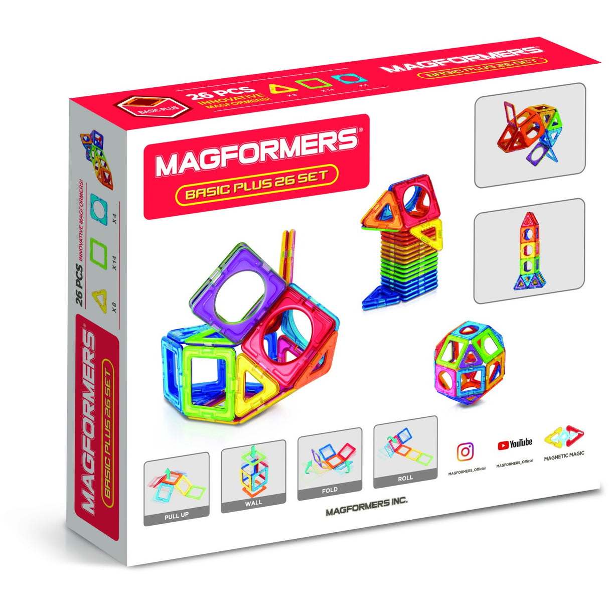 Magformers Basic Plus 26 Sett 7