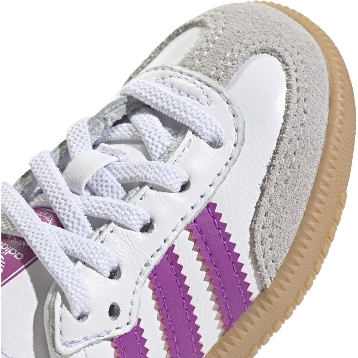 adidas Originals Ftwwht/Purbur/Gum3 Samba Og El I Sneakers